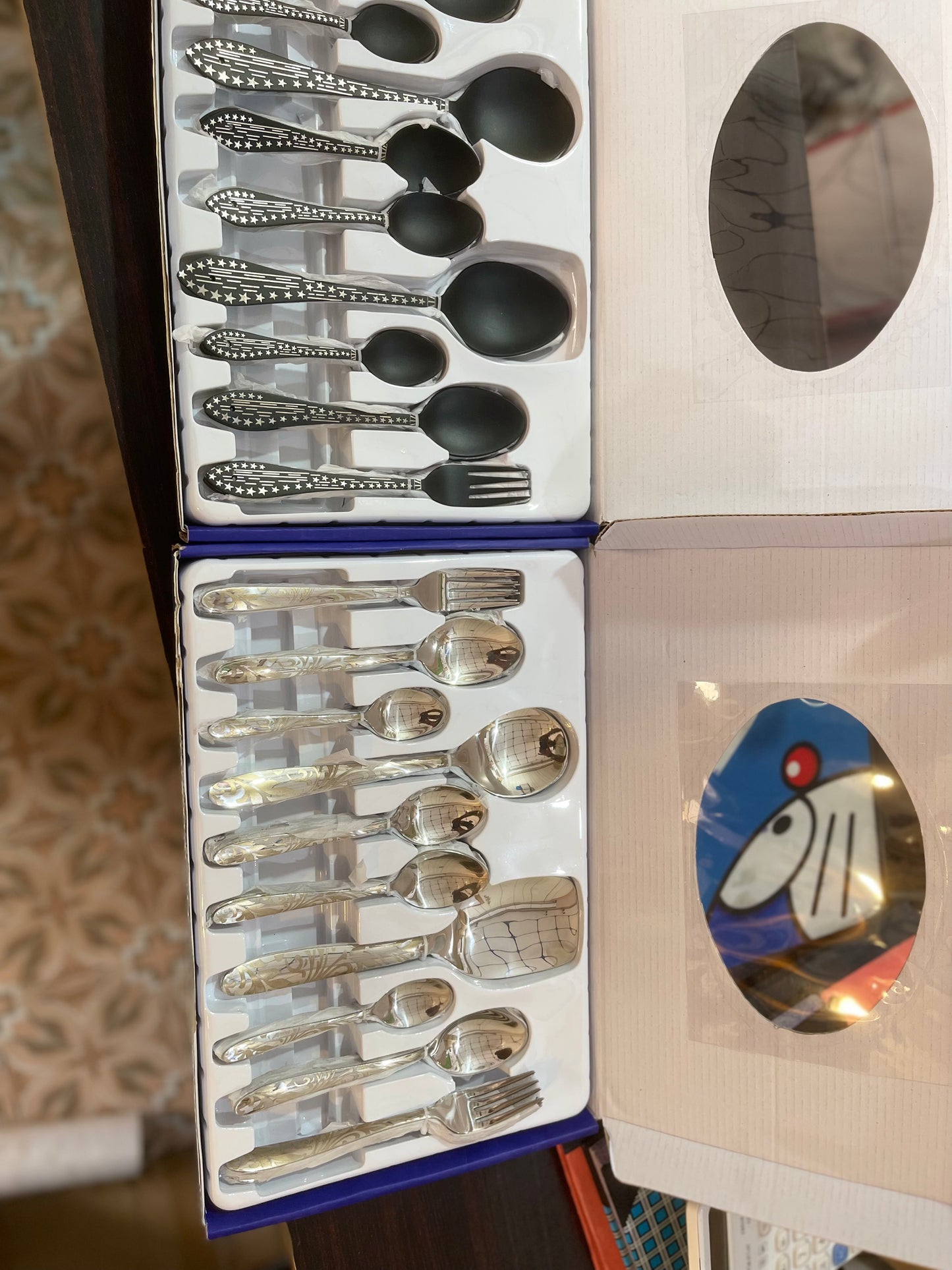 Orginal Arshia Brand . Stainless steal 53 piece Cutlary set . For 12 person High quality