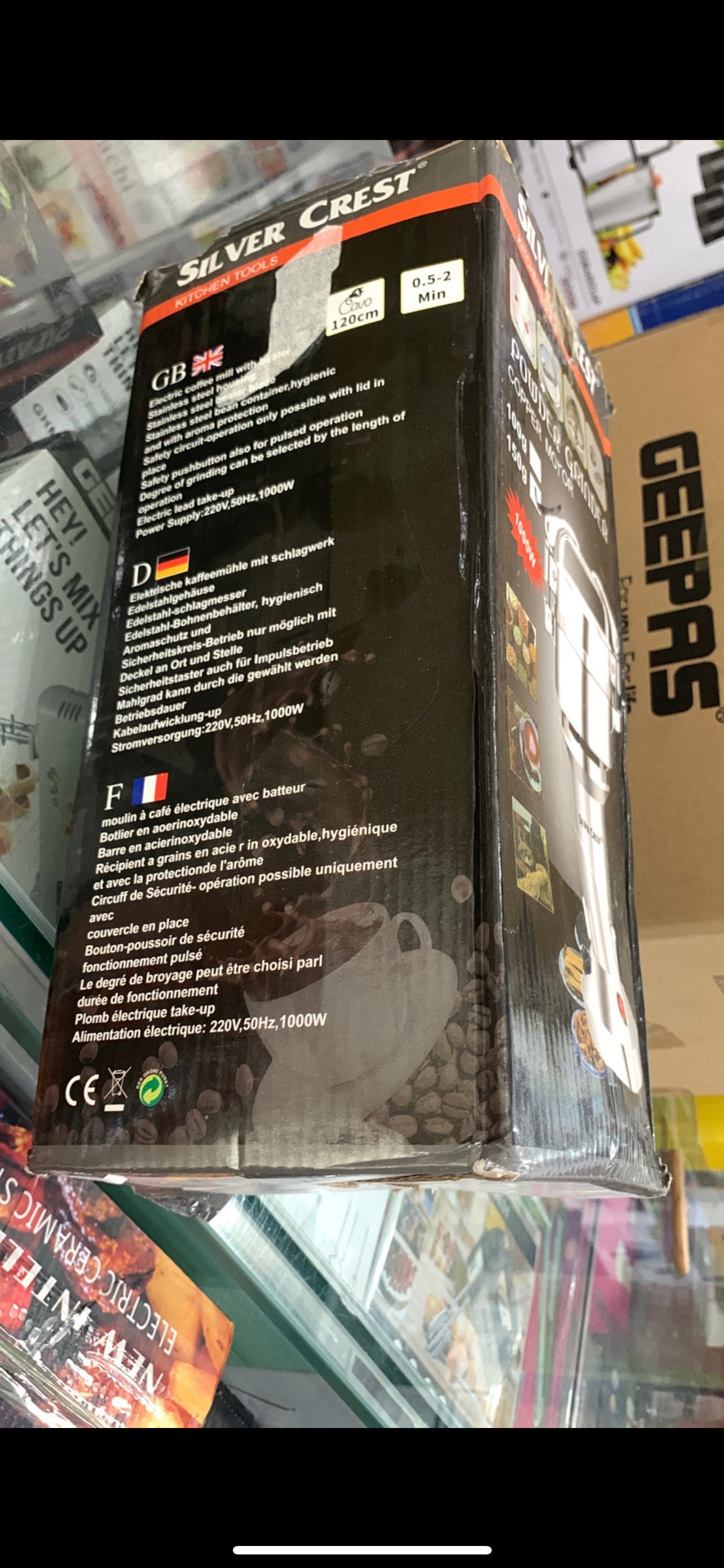 Silver Crest Heavy Duty grinder 150 grame