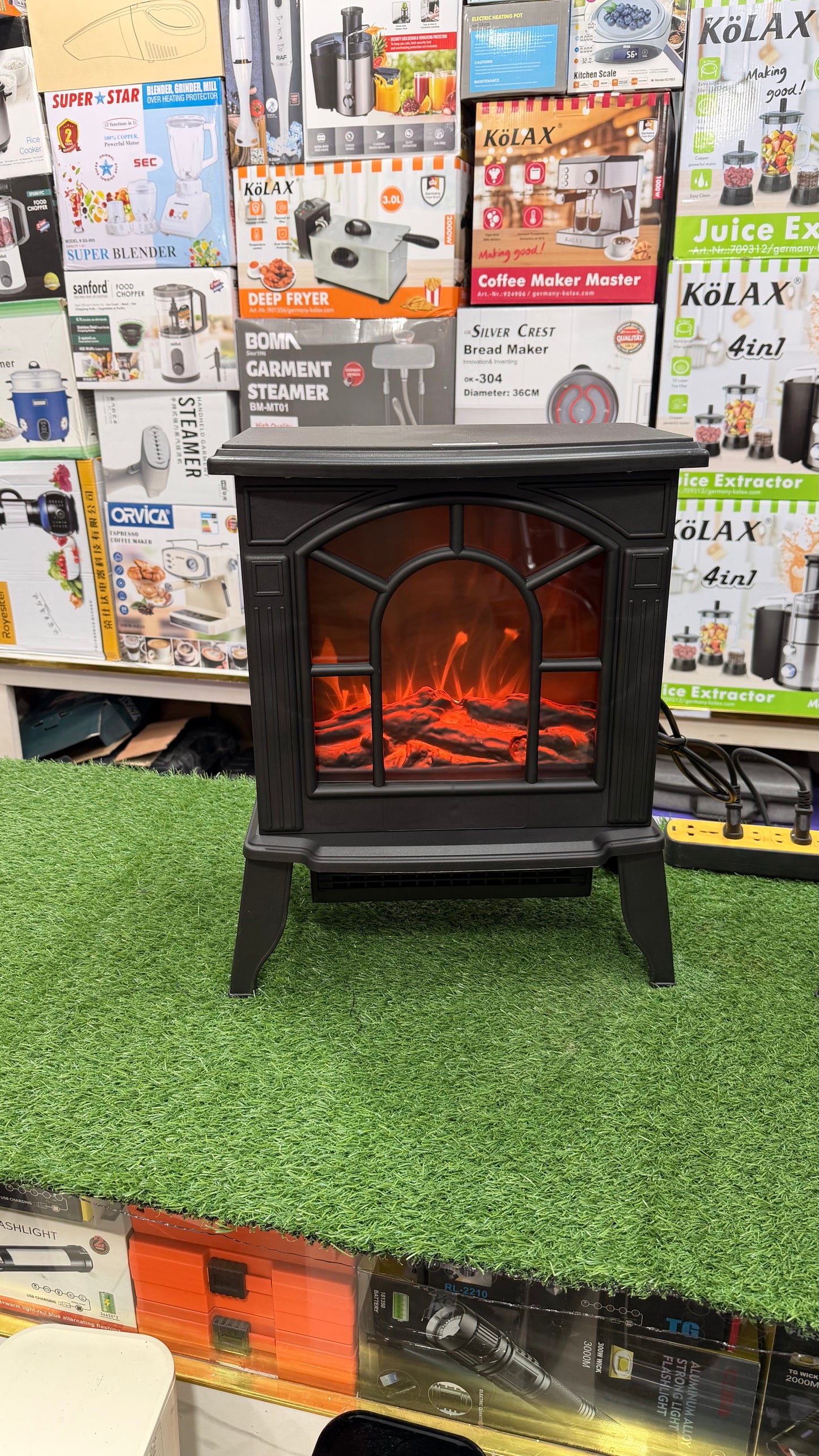 Lot imported fireplace heater