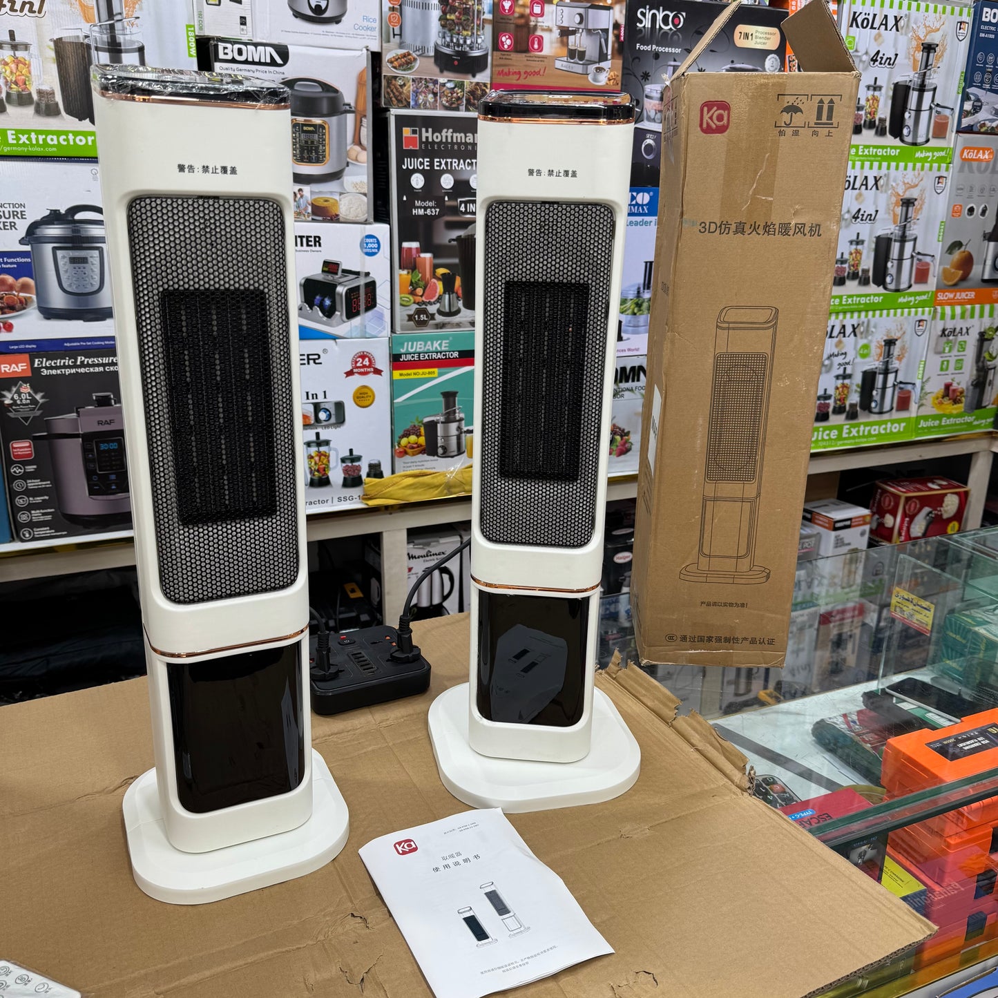 Lot imported 3D display Ceramic Heater Best Quality