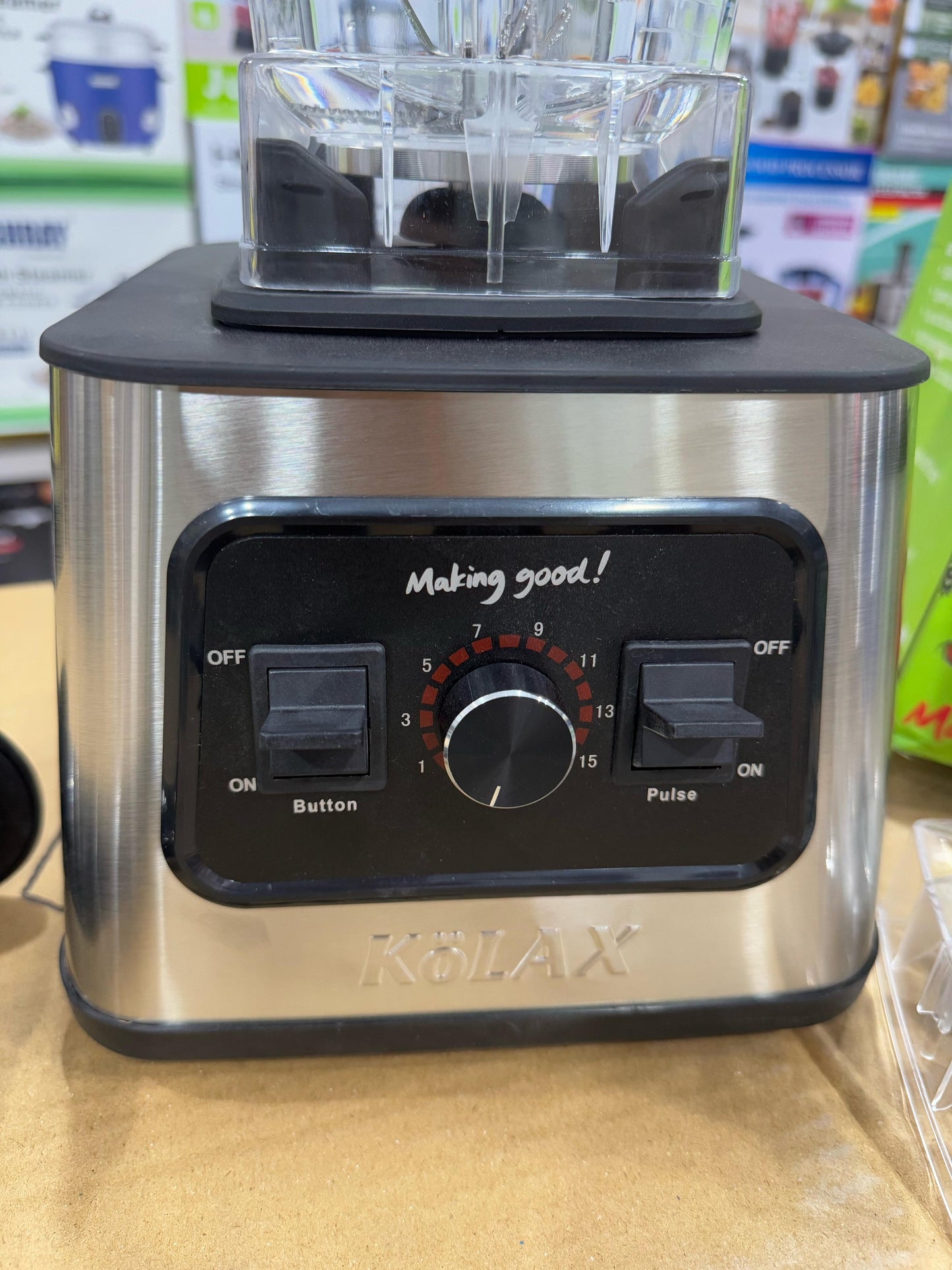 Kolax power 2 in 1 Blender grinder . High Quality unbreakable jug