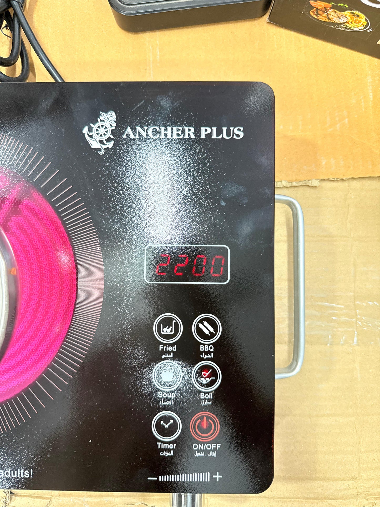 Ancher plus German Brand Electric stove. Infrared cooker Beat Quality 2200 watt