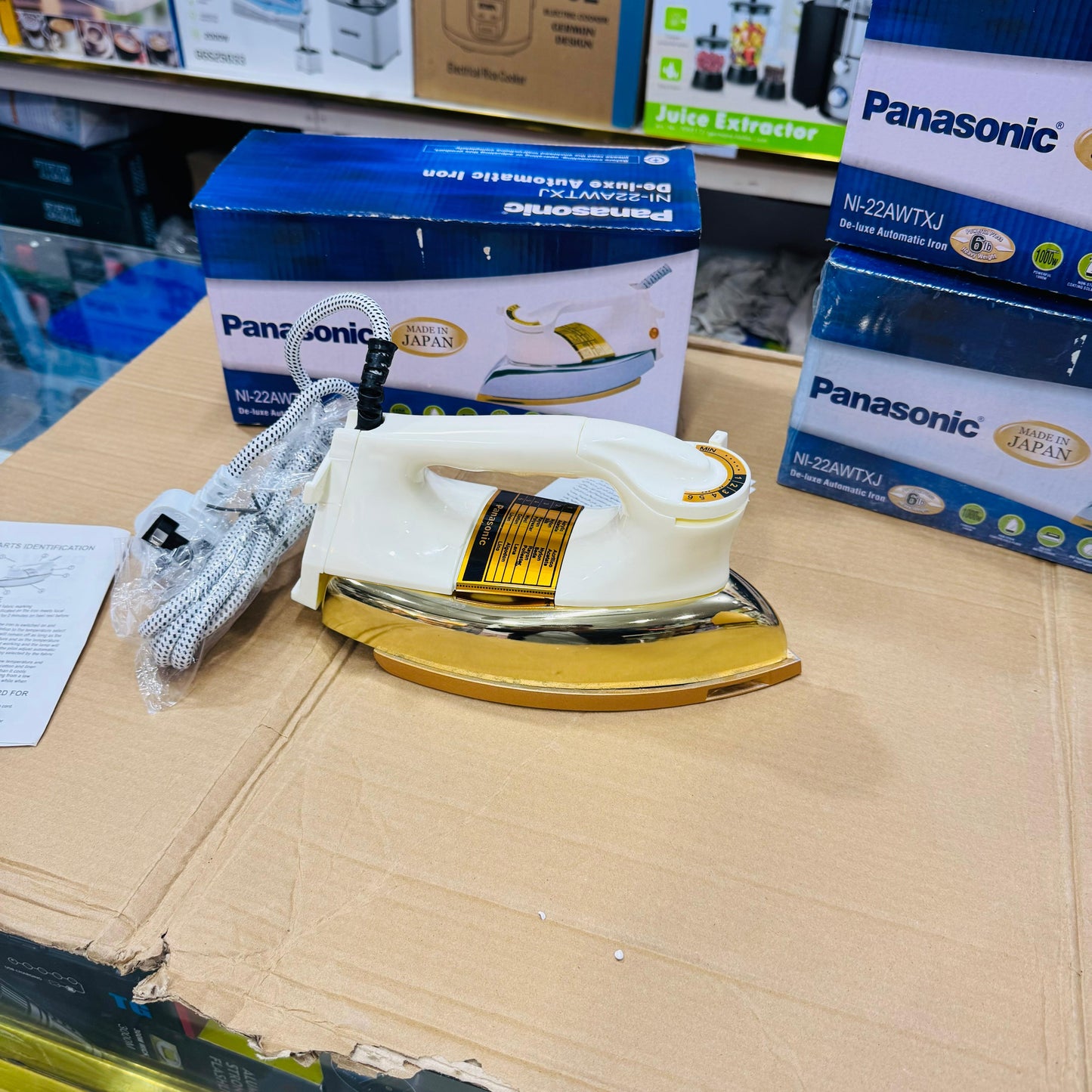 Panasonic hawey weghite iron made in japan