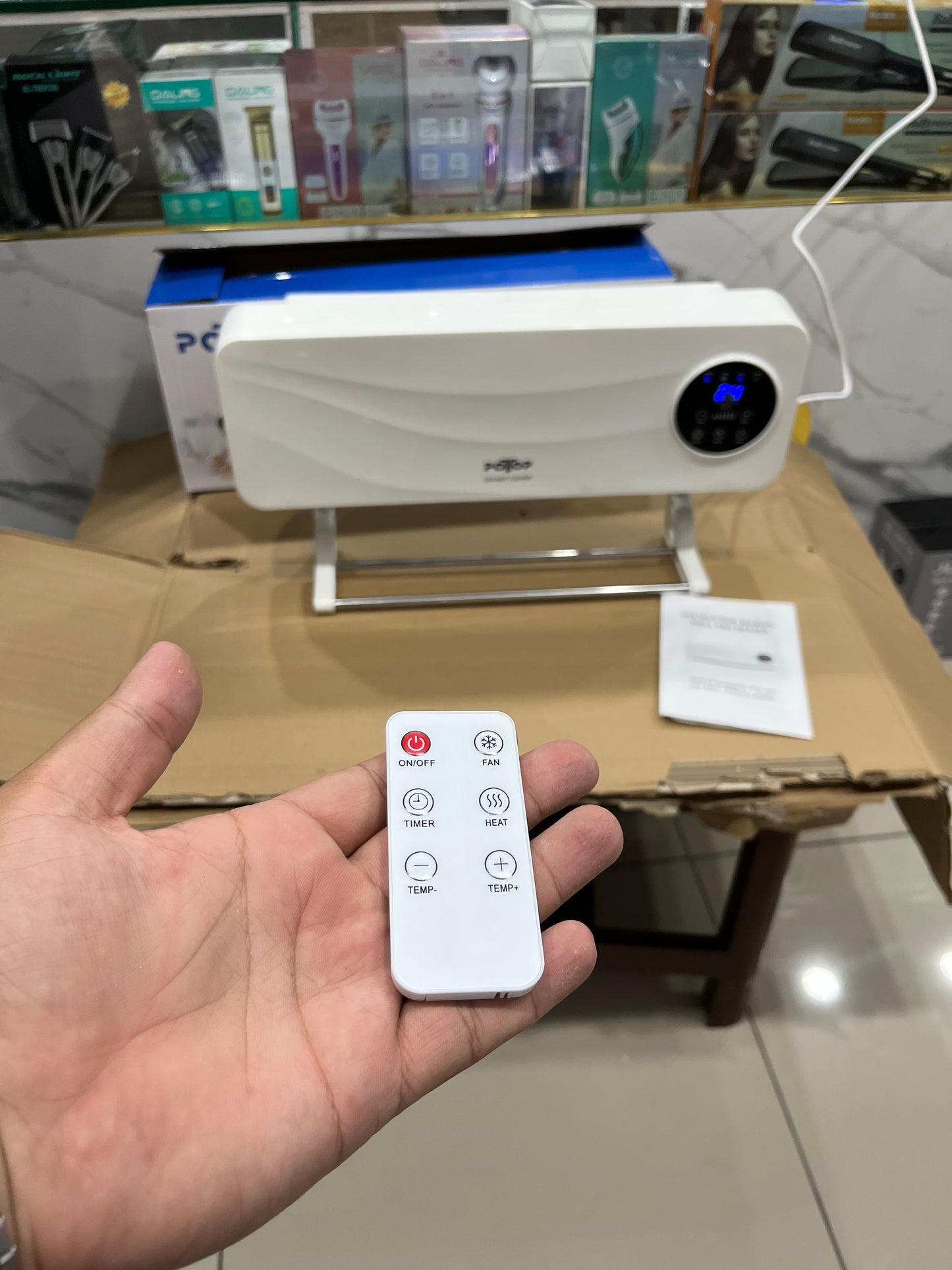 Lott imported high Quality Wall mounted. Heater . 2 in 1 . 2000 watt