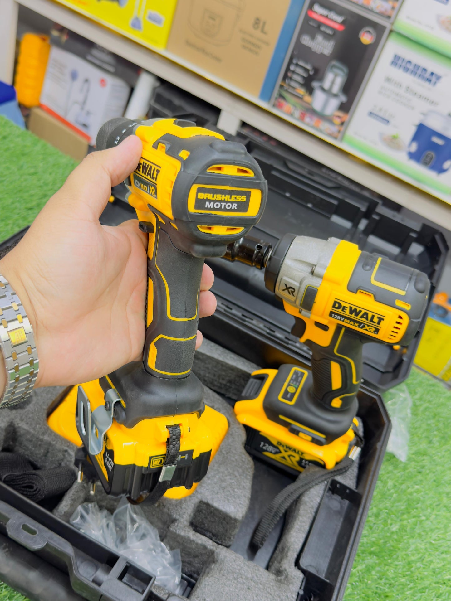 Dewalt German Lott imported 2 in 1 commercial drill machine & impact wrancher