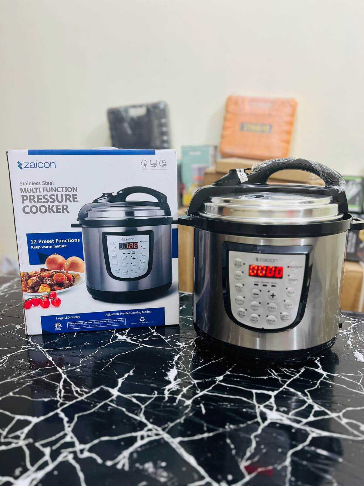 Original USA lot ZAICON Stainless Stell Multifunction Pressure Cooker