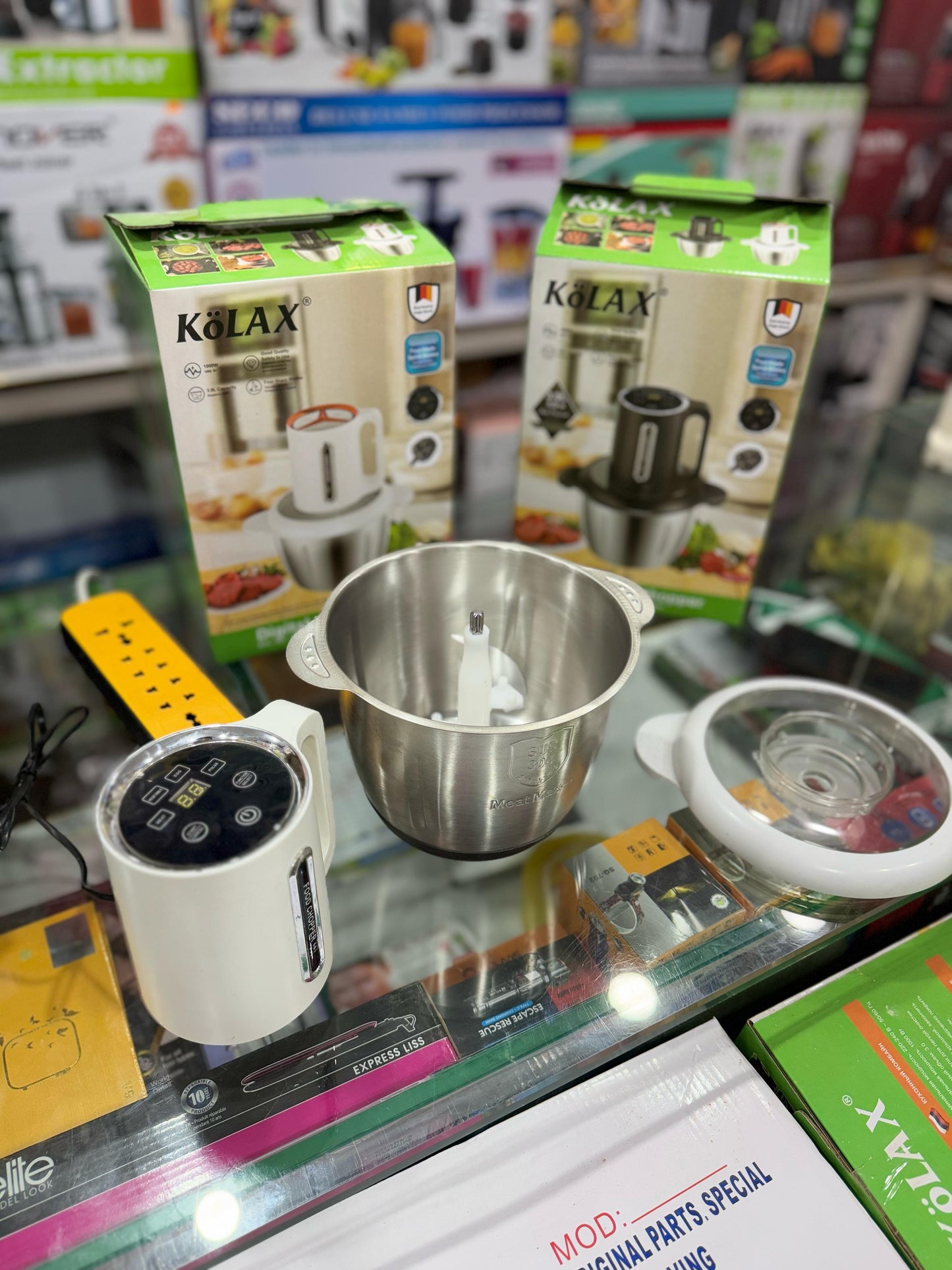 german lott imported Kolax Digital meat food chopper 3 Liter 1000 watt High Quality