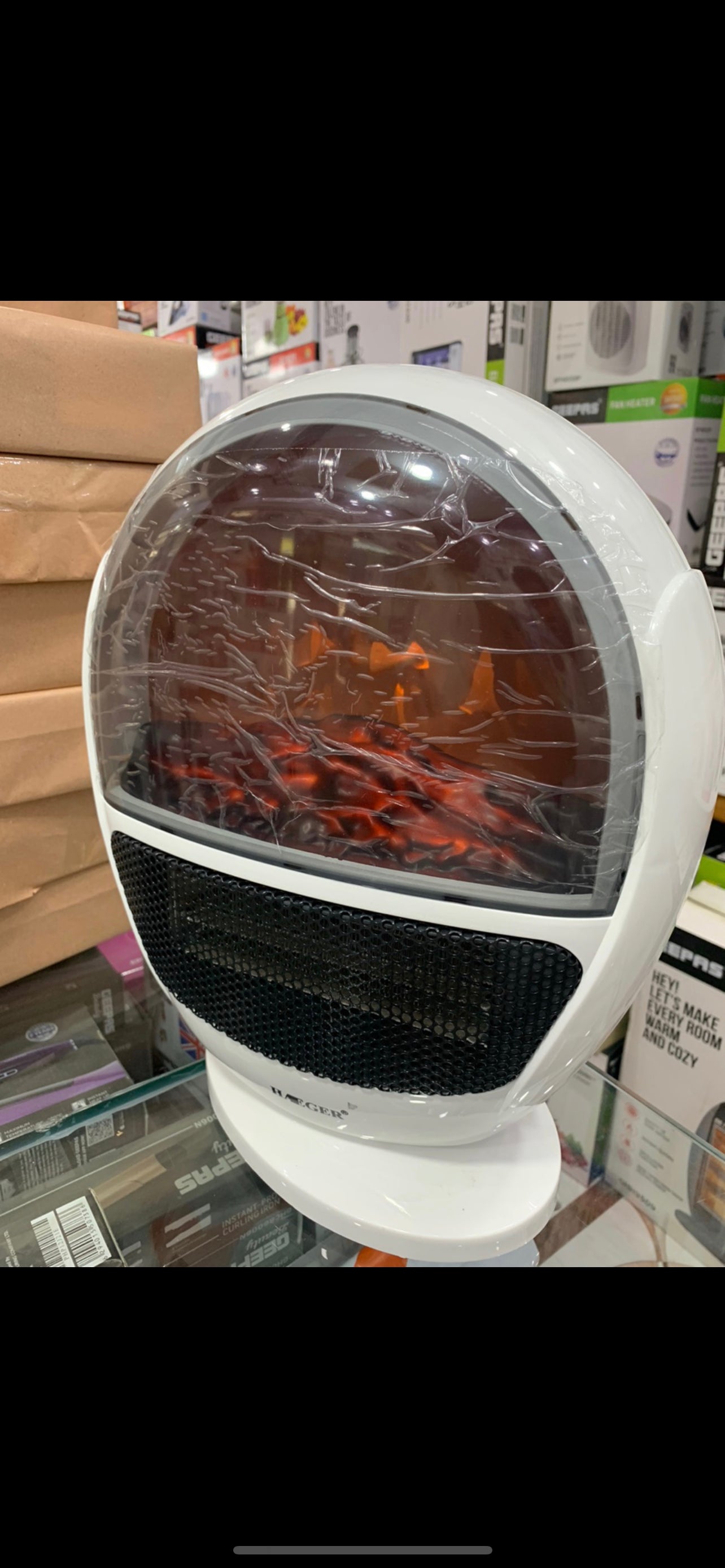 Orginal Russian Brand ceramic Heater high quality. Flame Design