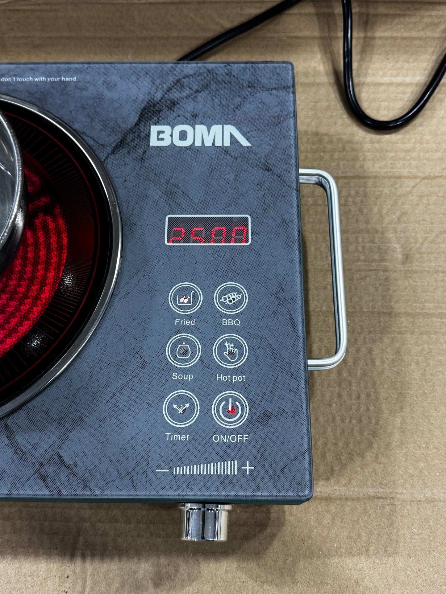 Boma German Brand . Electric stove infrared cooker . Hot plate 2500 Watt