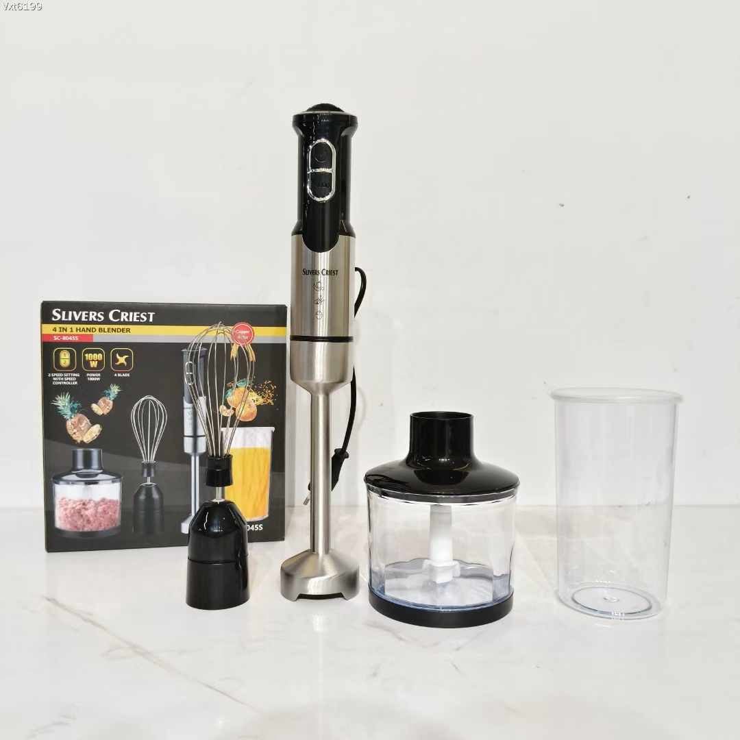 Sliver crest German Lott imported 4 in 1 hand blender set . High Quality 1000 Watt