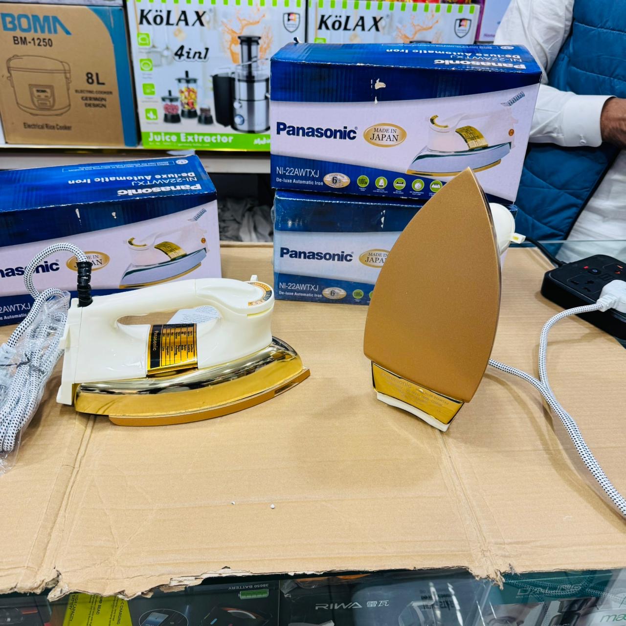 Panasonic hawey weghite iron made in japan