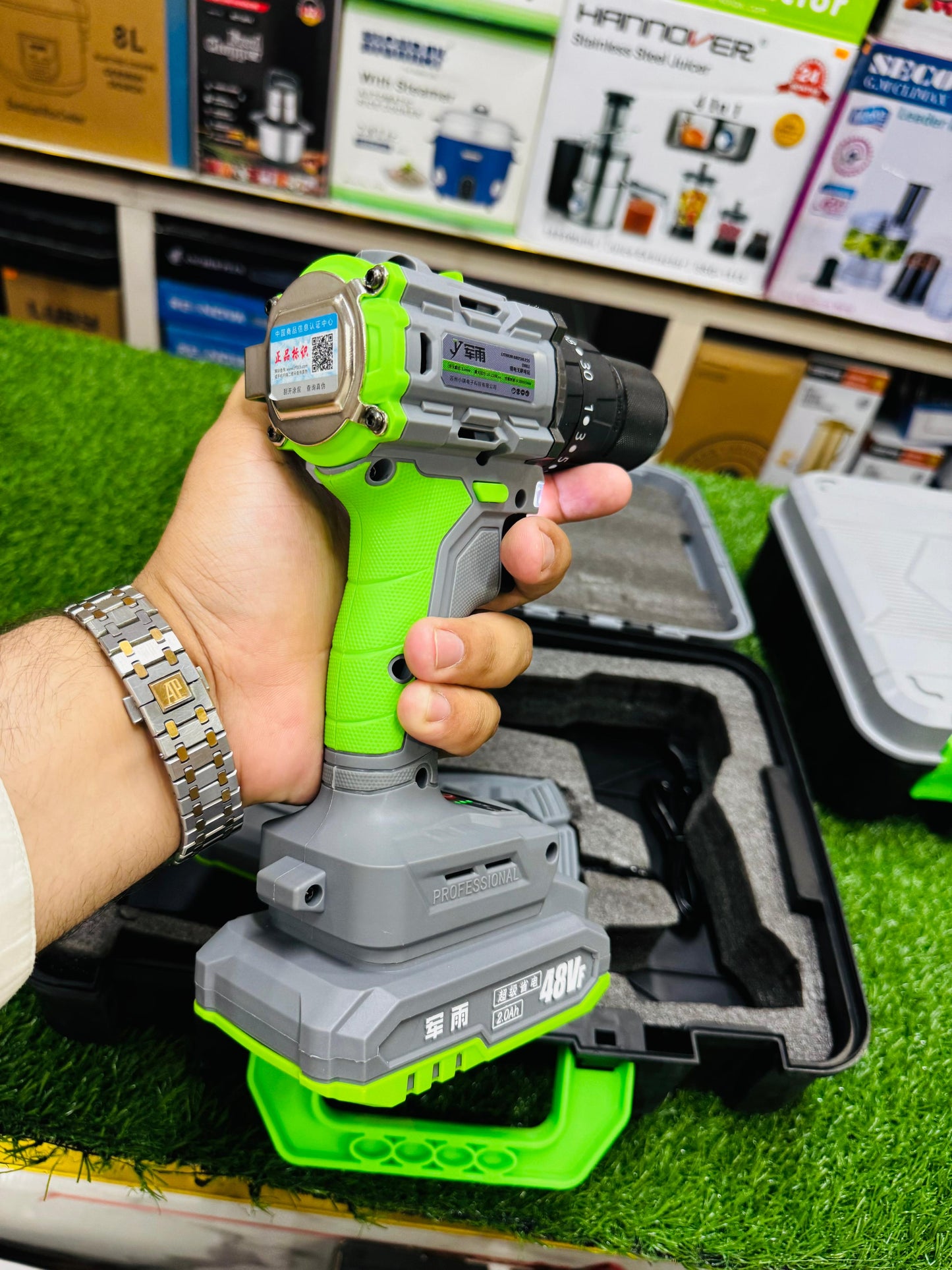 Lott imported 48v drill machine tools box high Quality yJ