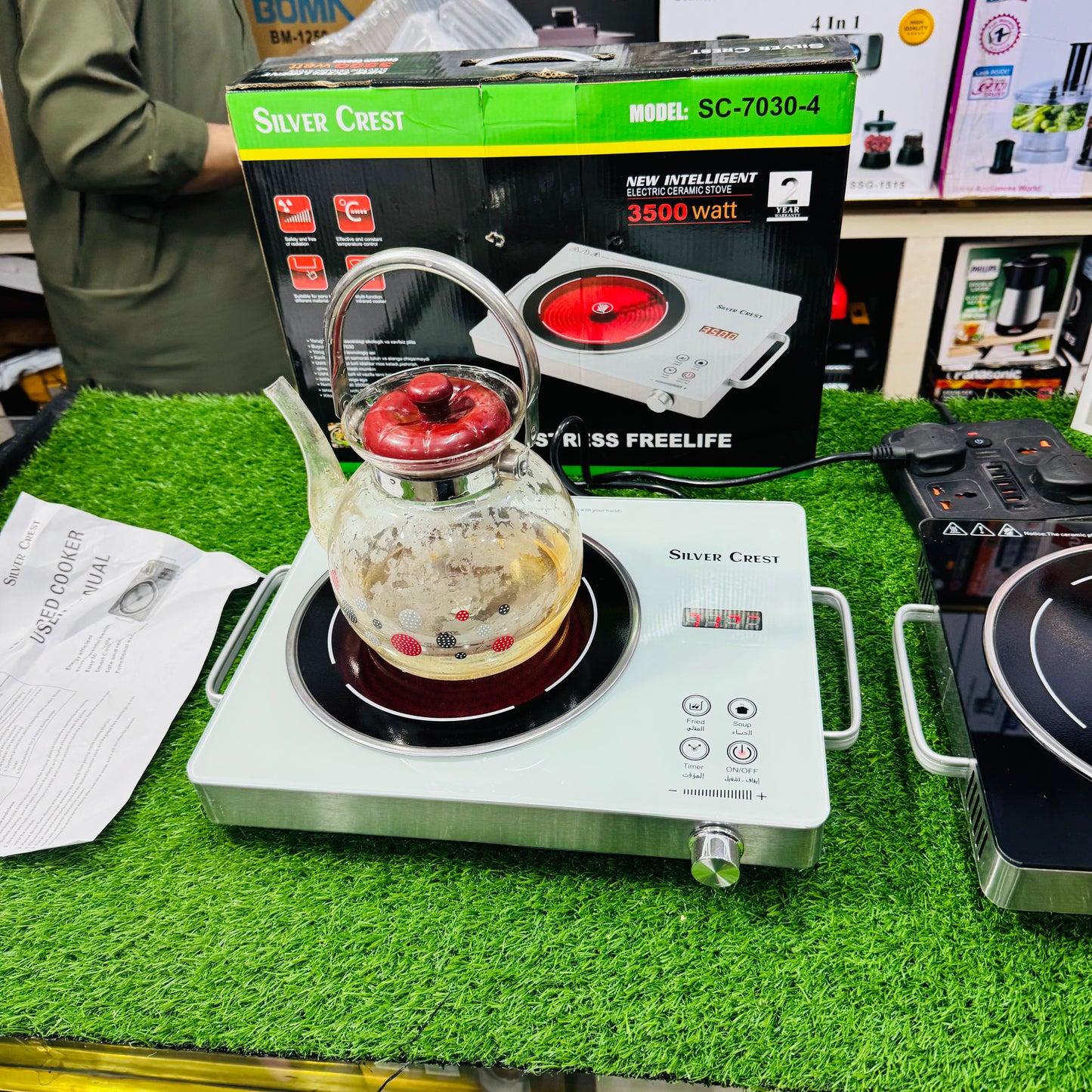 Original Silver Crest Electric stove .infrared cooker 3500 watt high Quality German Brand