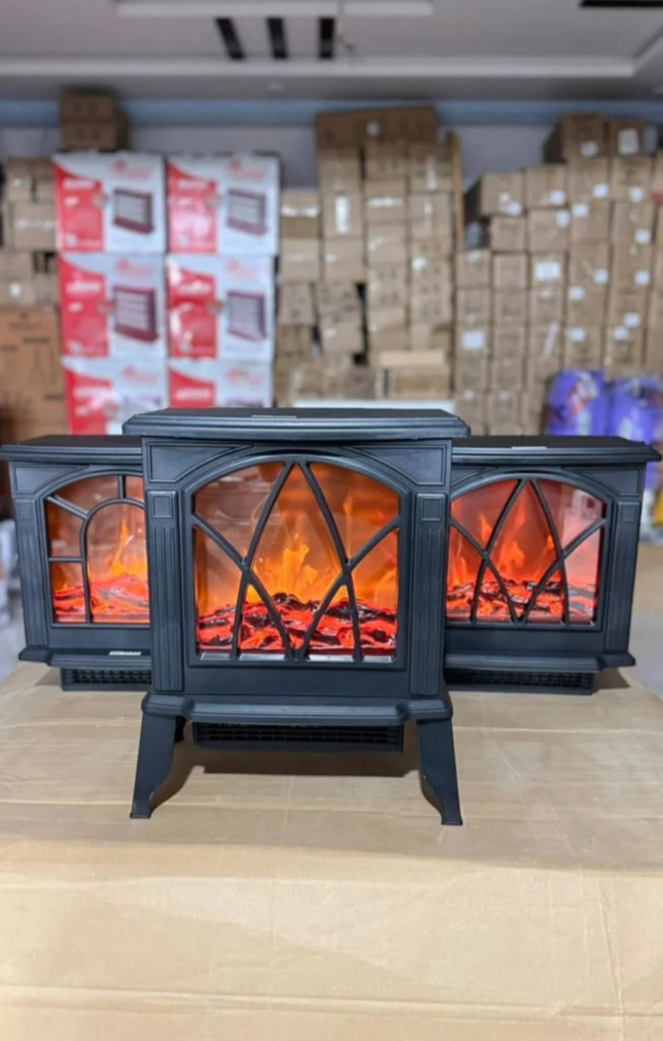 Lot imported fireplace heater