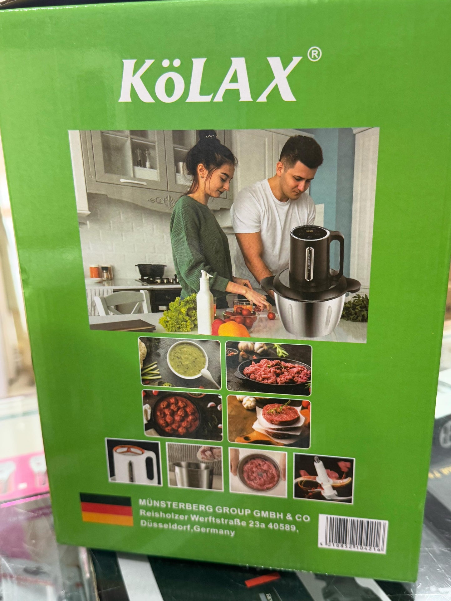 german lott imported Kolax Digital meat food chopper 3 Liter 1000 watt High Quality