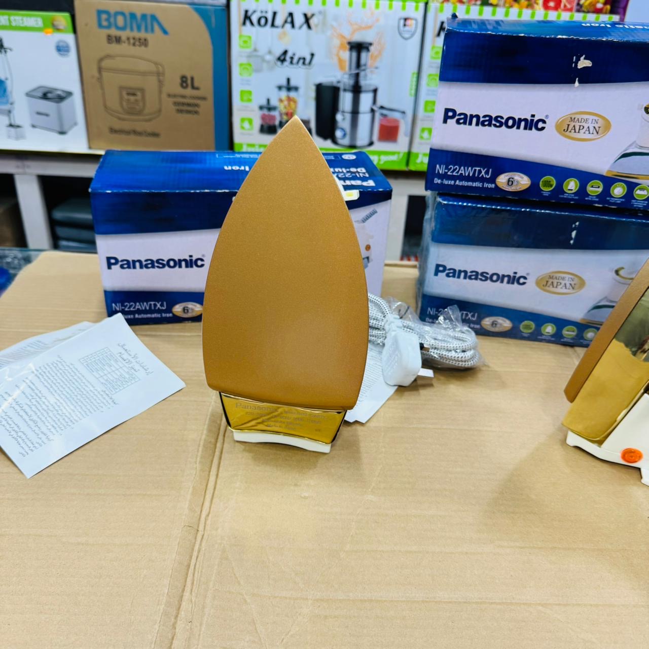 Panasonic hawey weghite iron made in japan