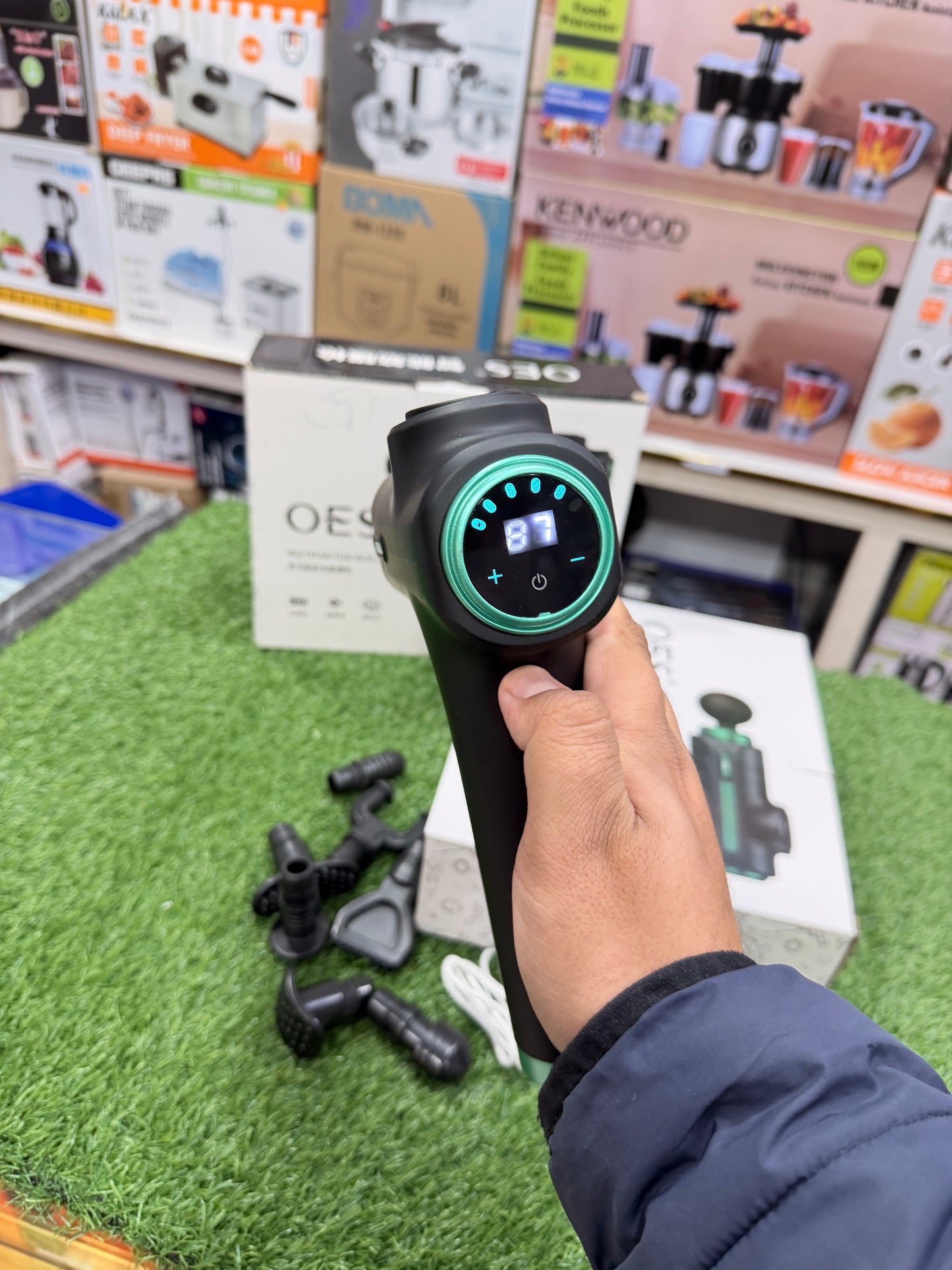 OES Rechargable gun massager Best Quality