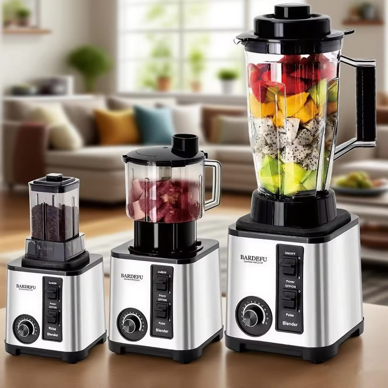 Bardefu 6 in 1 juicer Blender chopper Grinder High Quality