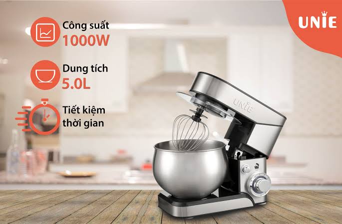 Unie Vitname Lott imported Stand mixer . 5Liter stainless steal. Dough mixer