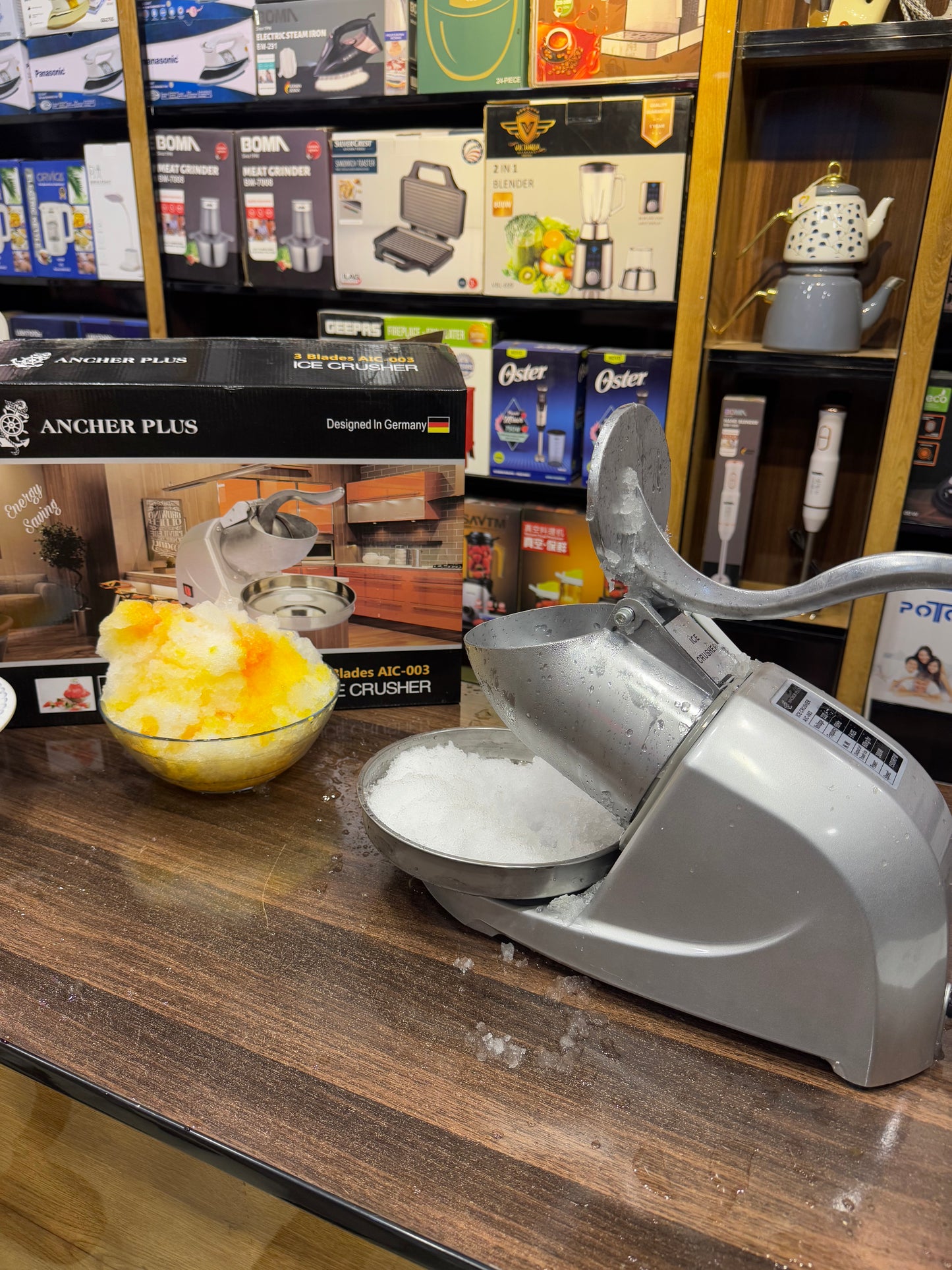 Ancher plus ice crusher . High Quality only 300 watt .