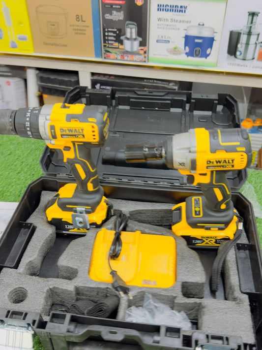 Dewalt German Lott imported 2 in 1 commercial drill machine & impact wrancher
