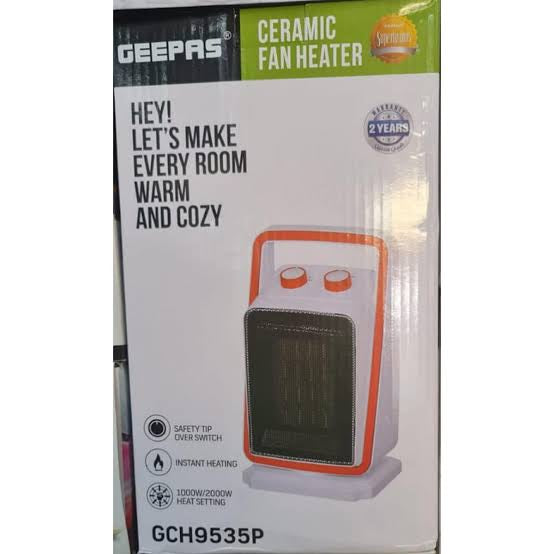 Geepas Ceramic Fan Heater GCH9535P