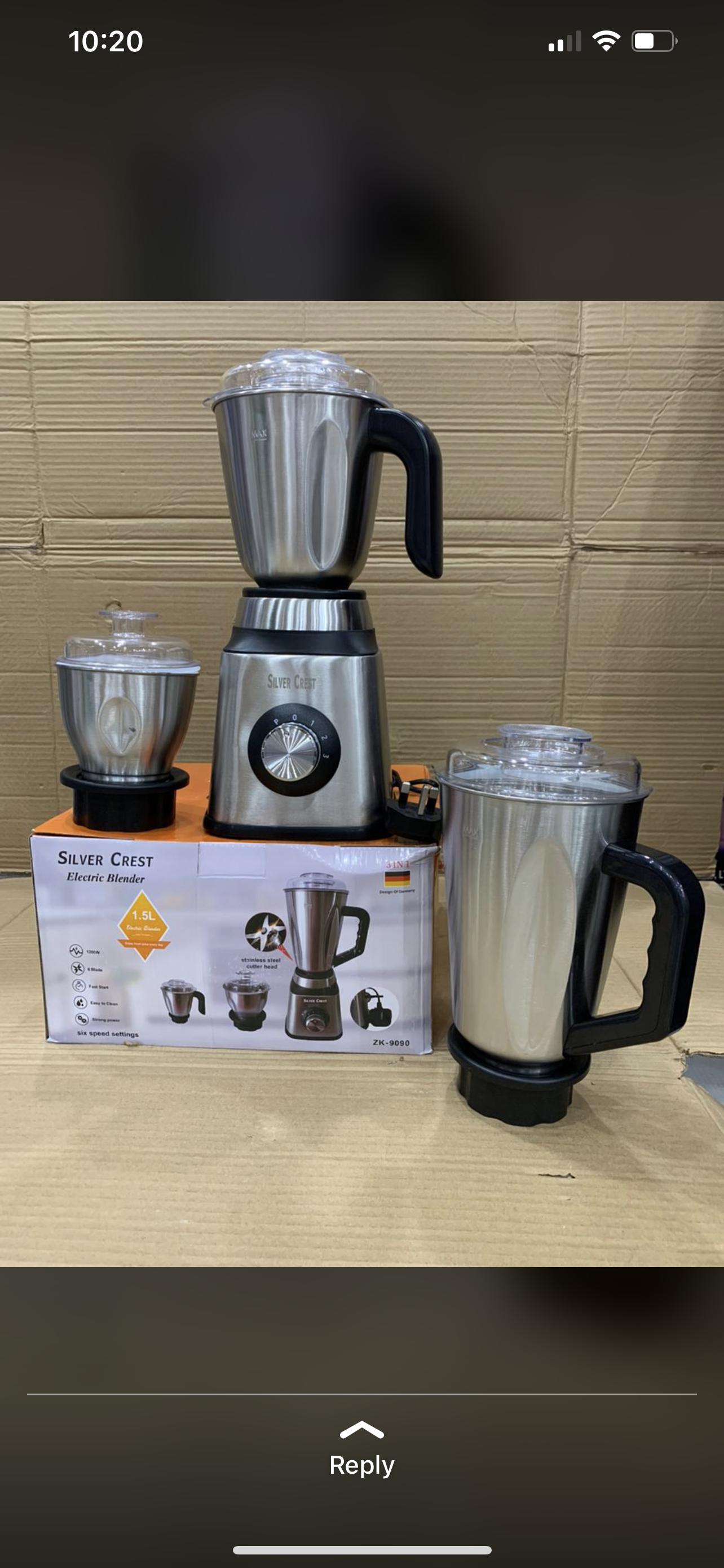 Original Silver Crest Full Steel Body 3 in 1 Electric Juicer, Chopper and Grinder Machine Heavy Duty | Germany Lot