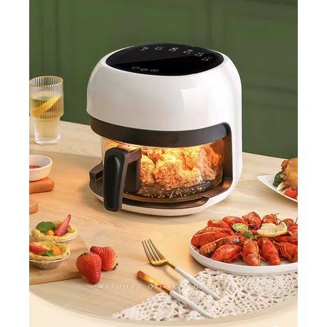 SOULWELL Digital Touch Screen Electric 3D Air Fryer Without Oil With | transparent class new design air fryer