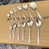 Lot Imported 52 Piece Cutlery set