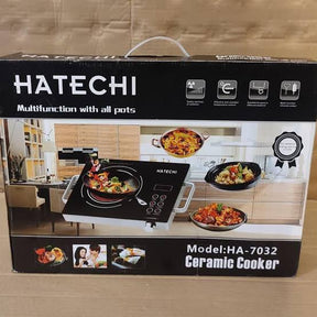Digital Hatechi Multi-function ceramic cooker with All pots