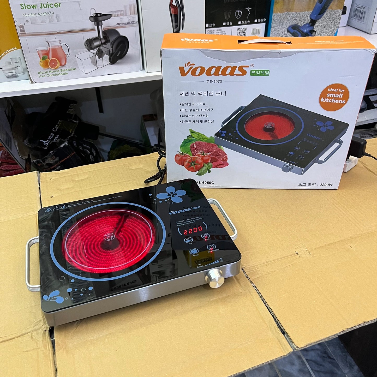 Orginal VoaaS Infaread cooker . Ceramic hot plate korean Brand